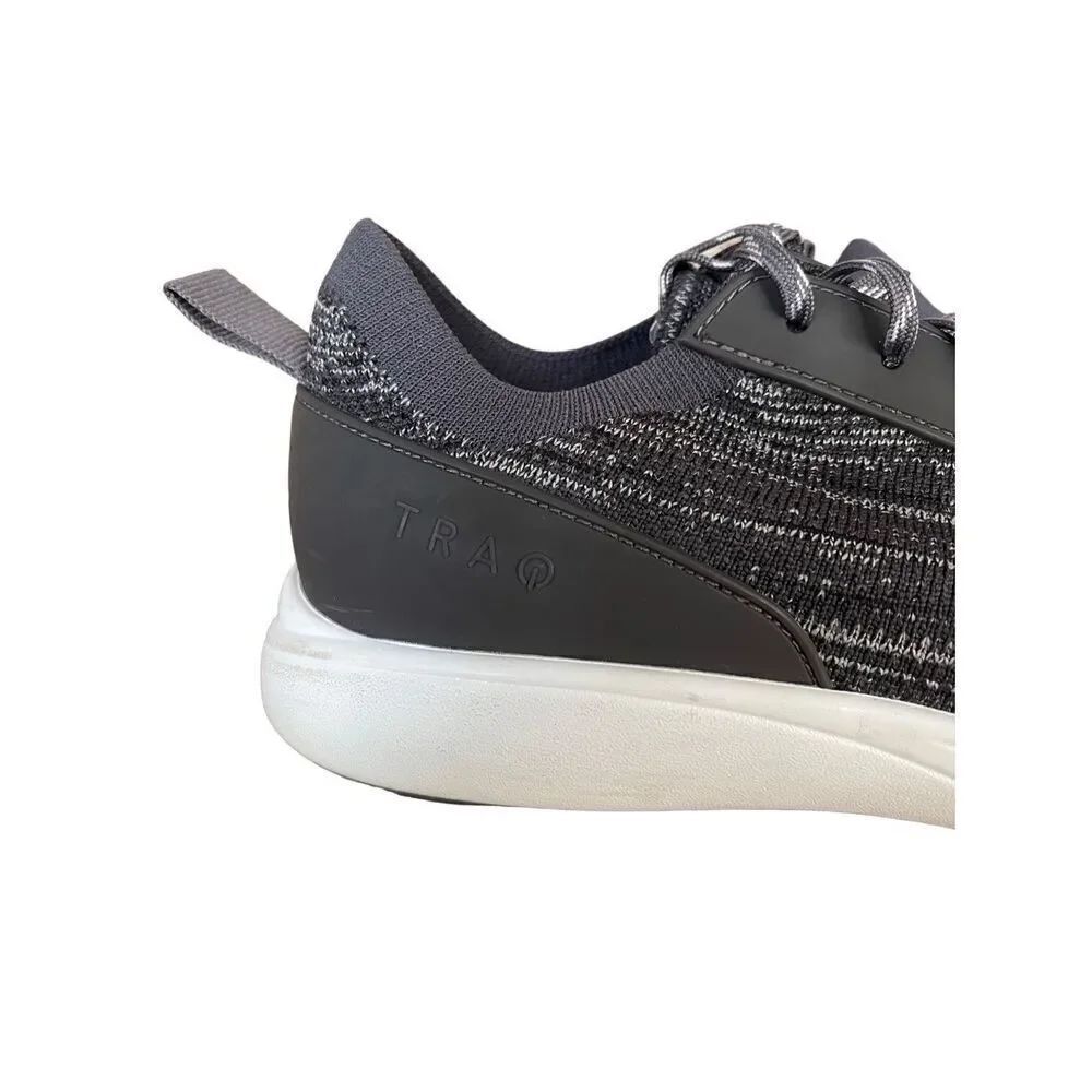 Traq By Alegria Womens Charcoal Gray Lace Up Knitted Qest Atheltic Shoes Size 40 - Picture 5 of 9